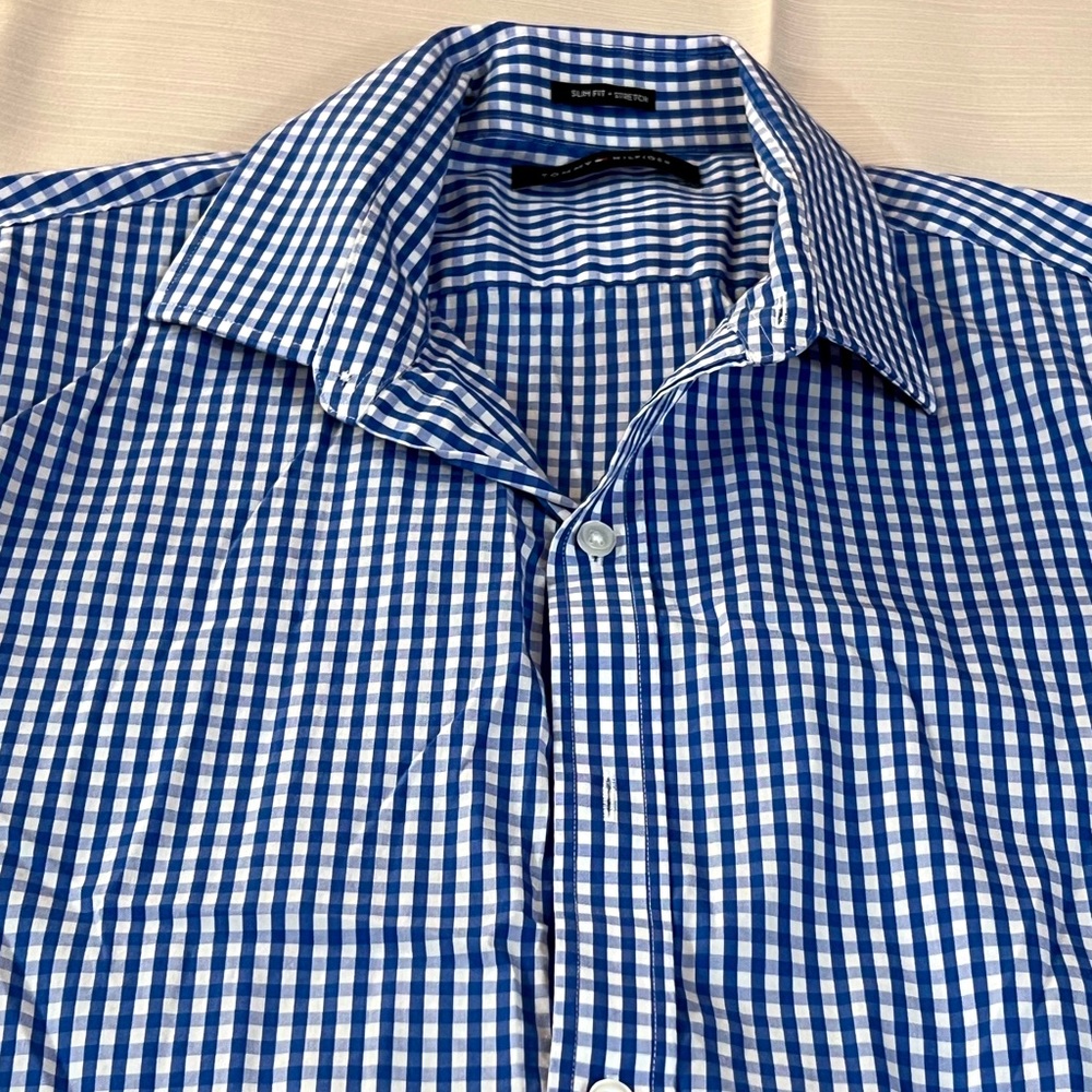 Tommy men’s dress shirt slim fit